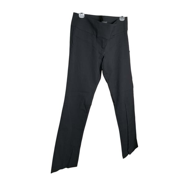 Zinc Bootcut Pull-On Pants Mid Rise Front Pockets Stretch Black Size 9 NWT - Picture 1 of 5